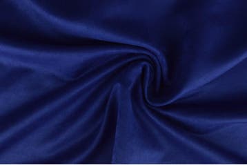 10 meter suedine stof - Suede stof - Kobaltblauw, Hobby en Vrije tijd, 120 cm of meer, Polyester, Verzenden, Blauw