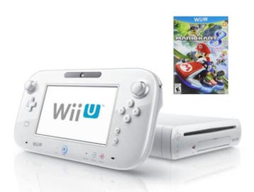 Wii U Console 8GB Wit + Gamepad (Mario Kart 8 Bundel), Games en Spelcomputers, Ophalen of Verzenden, Zo goed als nieuw