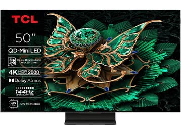 Tcl -  Ultra Hd 4k Mini-led-tv 50 Inch 2025 - Zwart, Verzenden, Nieuw, 100 cm of meer, Overige merken