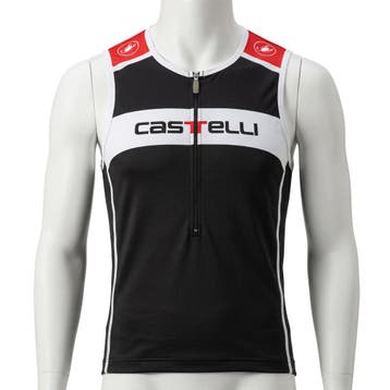 CASTELLI CORE TRI TOP Top Zwart (AAA), Ophalen of Verzenden, Nieuw