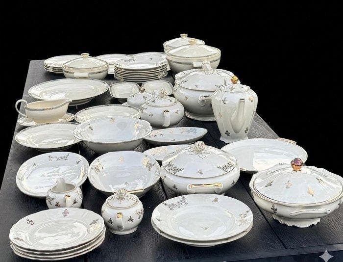 Arzberg - Tafelservies (52) - Porselein, Antiek en Kunst, Antiek | Meubels | Tafels