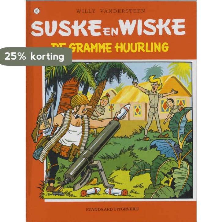 De Gramme huurling / Suske en Wiske / 82 9789002118098, Boeken, Stripverhalen, Gelezen, Verzenden