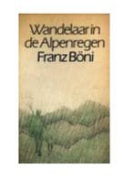Wandelaar in de alpenregen 9789029502801 Boni, Verzenden, Boni