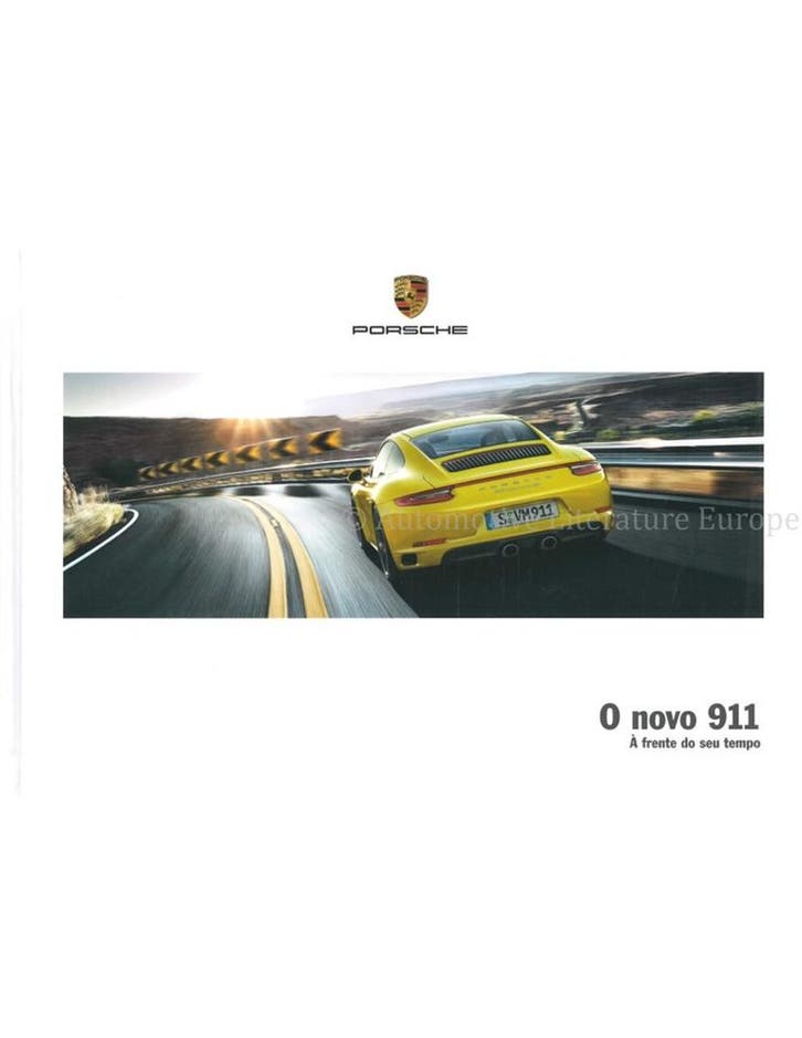 2017 PORSCHE 911 CARRERA | TARGA HARDCOVER BROCHURE, Livres, Autos | Brochures & Magazines