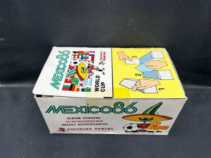 1986 Panini Empy box Panini World Cup Mexico 86 - 1 Box -, Collections, Autocollants