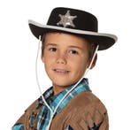 Zwarte Cowboyhoed Kind, Verzenden, Nieuw