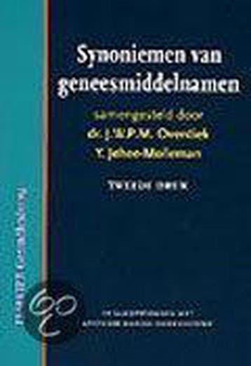 Synoniemen van geneesmiddelnamen - Molleman, Verzenden, Nieuw