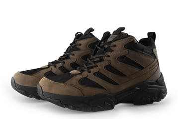 Skechers Veterboots in maat 42 Bruin, Kleding | Heren, Schoenen, Bruin, Verzenden, Boots, Zo goed als nieuw