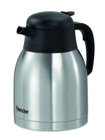 Thermoskan zilver/zwart | 1,5 liter | 140x170x215(h)mm, Verzenden