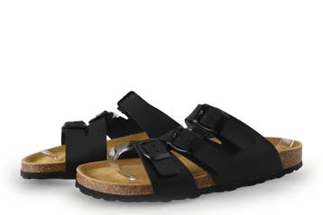 Kairos Sandalen in maat 39 Zwart, Verzenden, Zwart, Sandalen of Muiltjes, Zo goed als nieuw