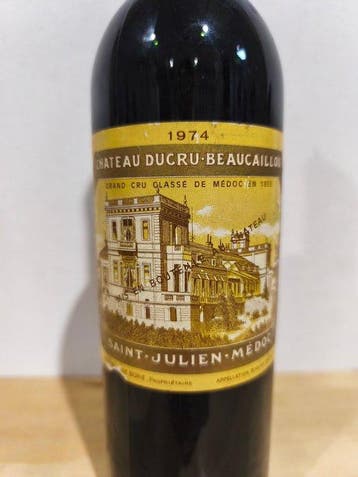 1974 Château Ducru-Beaucaillou - Saint-Julien 2ème Grand Cru, Nieuw
