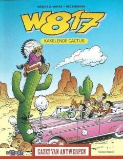 W817 - Kakelende Cactus / Gazet van Antwerpen / 26, Boeken, Verzenden, Zo goed als nieuw, Hec Leemans