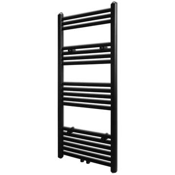 vidaXL Radiator / handdoekenrek recht 500x1160 mm zwart, Verzenden, Nieuw