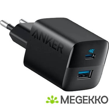 Anker 323 Compacte Universele Oplader 33W Zwart, Computers en Software, Verzenden, Nieuw