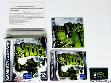 Gameboy Advance / GBA - The Incredible Hulk + Poster - EUR, Verzenden, Gebruikt