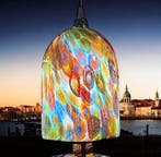 Murano Glass - - Filippo Maso - Lampe à suspendre - verre de, Antiquités & Art