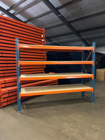 Grote partij gebruikte grootvakstellingen  800mm diep, Ophalen