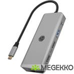 ICY BOX IB-DK4012-CPD Bedraad USB 3.2 Gen 1 (3.1 Gen 1), Computers en Software, Overige Computers en Software, Verzenden, Nieuw