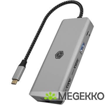 ICY BOX IB-DK4012-CPD Bedraad USB 3.2 Gen 1 (3.1 Gen 1), Verzenden, Nieuw