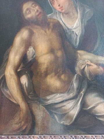 Nederlandse school (XVII) - Deposizione