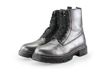 Muyters Veterboots Meisjes in maat 33 Zilver, Verzenden, Schoenen