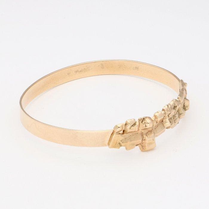 Armband - 14 karaat Geel goud, Handtassen en Accessoires, Armbanden