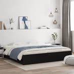 vidaXL Bedframe met lades bewerkt hout zwart 160x200 cm, Verzenden, Nieuw