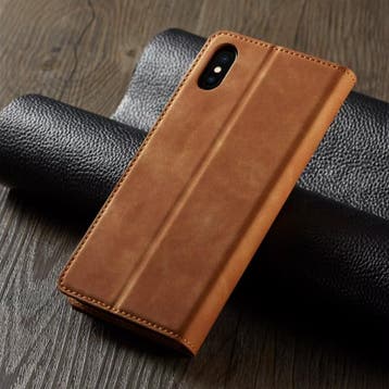 iPhone 15 Wallet Flip Case - Portefeuille Cover PU Leer, Telecommunicatie, Verzenden, Nieuw