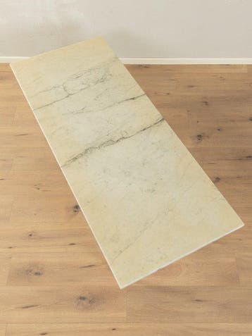 Salontafel - Roestvrij staal, Marmer - Marmeren salontafel