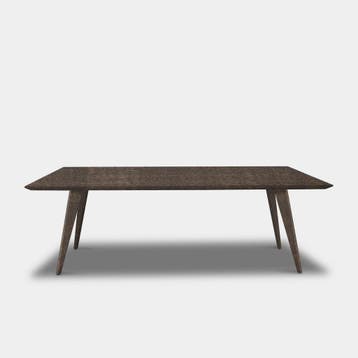 Tafel Rechthoekig Eikenhout  Hout Onderstel  280x100, Nieuw