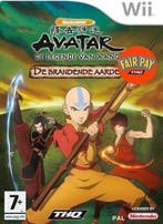 Avatar de Legende van Aang de Brandende Aarde (Wii Games), Games en Spelcomputers, Ophalen of Verzenden, Zo goed als nieuw