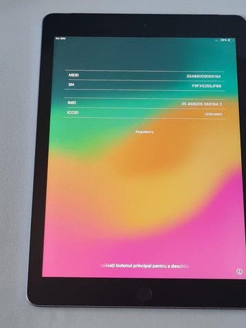 Apple iPad (5th Generation, 2017) – 128 GB – Space Gray –, Nieuw