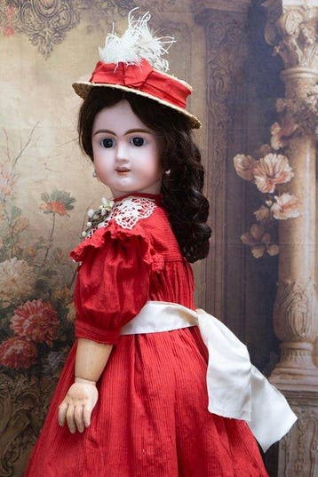Jullien - Pop 71cm Large Antique French JULLIEN bebe doll
