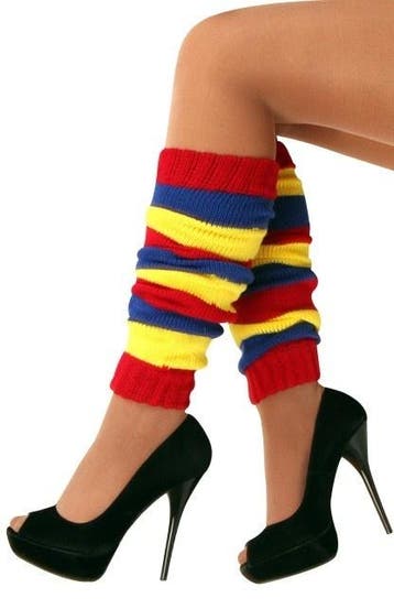 Beenwarmers Rood/Geel/Blauw, Verzenden, Nieuw