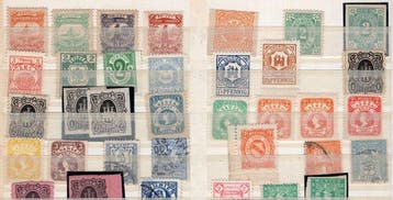 Empire allemand - Belle partie, Stadtpost, Gestempeld