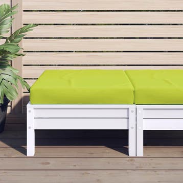 vidaXL Palletkussen 60x60x9,5 cm oxford stof felgroen, Huis en Inrichting, Verzenden, Nieuw