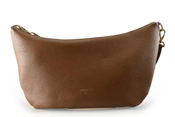 Crinkles Handtas Bruin, Handtassen en Accessoires, Verzenden, Zo goed als nieuw, Bruin
