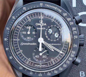 Omega x Swatch - Mission to Moonphase - Sans prix de réserve, Handtassen en Accessoires, Nieuw