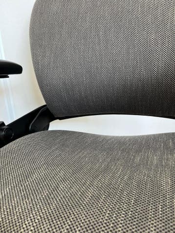 Ergonomische Steelcase Leap Bureaustoel, Full Option, Verzenden, Zo goed als nieuw, Grijs, Bureaustoel