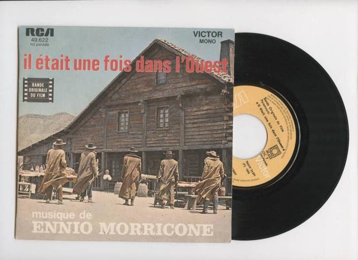 Ennio Morricone – Il Était Une Fois Dans LOuest / Lhomme À, CD & DVD, Vinyles Singles, Enlèvement ou Envoi