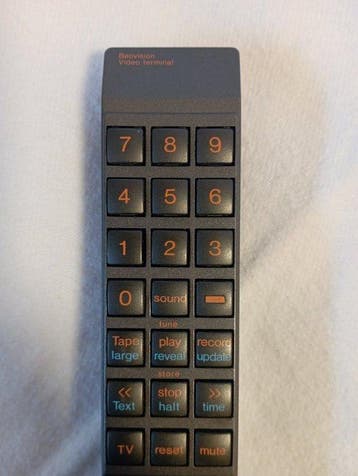 Bang & Olufsen - Beovision video-terminal Afstandsbediening