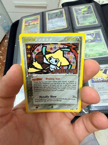 Pokémon - 1 Card - Jirachi 9/107 Foil, Holo, Promo card - EX, Hobby en Vrije tijd, Nieuw