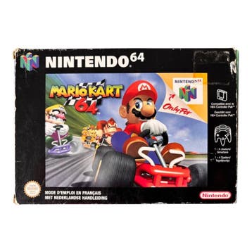 Mario Kart 64 - EUR (CIB) (NINTENDO 64), Consoles de jeu & Jeux vidéo, Jeux | Nintendo 64, Verzenden
