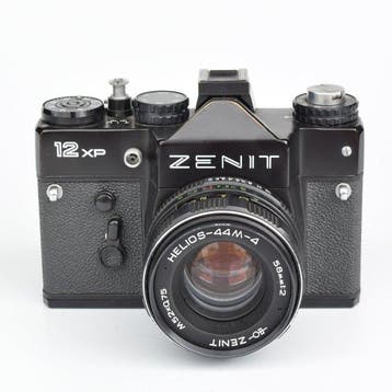 KMZ Krasnogorsk, Zenit 12XP + Helios-44M-4 2,0/58mm | Single, Audio, Tv en Foto, Fotocamera's Analoog, Nieuw