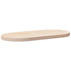 vidaXL Tafelblad 70x35x2,5 cm massief grenenhout ovaal, Huis en Inrichting, Verzenden, Nieuw
