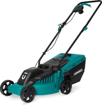 2dekans | VONROC Elektrische grasmaaier – 1300W – 32cm, Ophalen of Verzenden, Nieuw