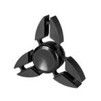 Falcon Tri Fidget Hand Spinner Anti Stress Draaier Toy Zwart, Verzenden, Nieuw