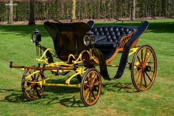 Historisch rijtuig Pony Park Phaeton J. Pettit, Nieuw