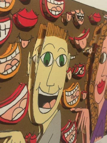 James Rizzi (1950-2011) - Dont blame me - Blame them