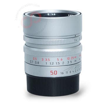 Leica 50mm 1.4 ASPH Summilux-M Zilver (11.829) nr. 1731, Ophalen of Verzenden, Zo goed als nieuw